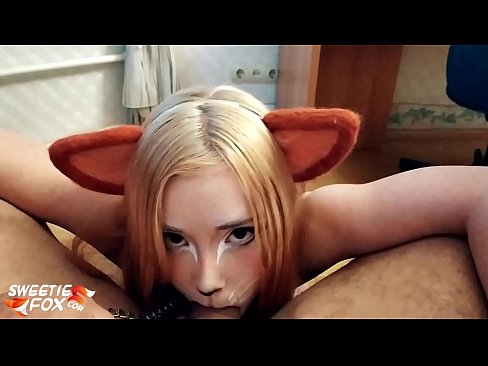 ❤️ Kitsune លេបទឹកមាត់ហើយច្របាច់ចូលមាត់នាង អាសអាភាស នៅពួកយើង